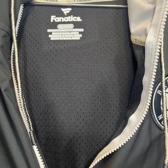 Fanatics Brooklyn Nets 1/2 Zip Windbreaker Pullover Jacket – Men’s XL – NBA - Picture 5 of 5